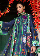 Zaha By Khadijah Shah Embroidered Lawn Suits Unstitched 3 Piece - ZH25NL 6B AMANI